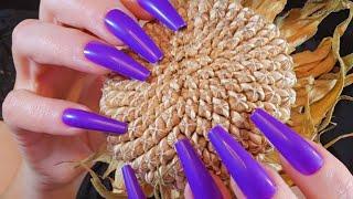 ASMR Sunflower, Corn and Husk Scratching | No Talking | Long Nails