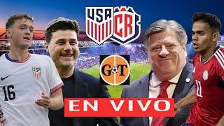  ESTADOS UNIDOS VS COSTA RICA EN VIVO MUNDIAL: Amistosos Internacionales