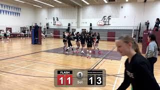 LS Flash (25) vs. Durham Attack Crimson (14) - Set 1