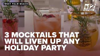 3 great mocktails to give your holiday party a non-alcoholic twist