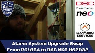 Upgrading Alarm Systems: DSC PC1864 to HS2032