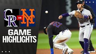 Rockies vs. Mets Game Highlights (5/30/25) | MLB Highlights