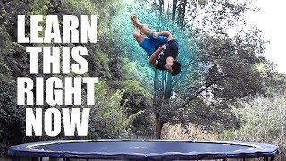 Cool Trampoline Flip You Can Learn ASAP