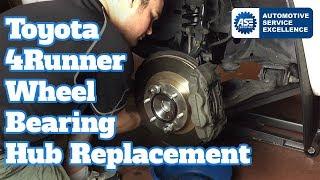 Toyota 4Runner Wheel Bearing Hub Replacement