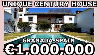 UNIQUE CENTURY COUNTRY  HOUSE FOR SALE IN GRANADA, ANDALUCIA, SPANISH PROPERTY FOR SALE