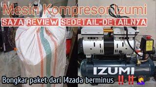 Mesin Kompresor Izumi 9 liter oiles