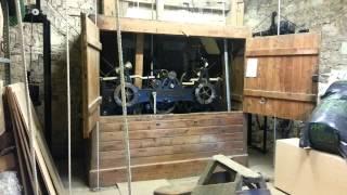 All Saints Church, Maidstone - The clock mechanism (chiming and striking 11.00am)