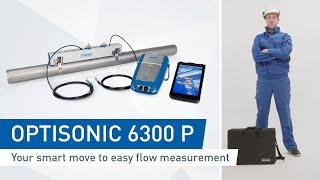 Ultrasonic clamp-on flowmeter for temporary flow measurement of liquids | KROHNE