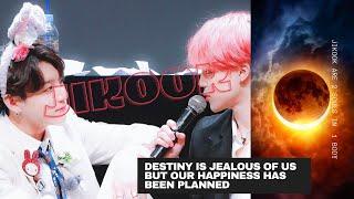 Jikook -  Destiny is Jealous of us but our Happiness has been Planned