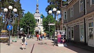 Walk on the Jomas street, Dzintari concert hall, Baltic beach hotel | Jurmala | Latvia | June