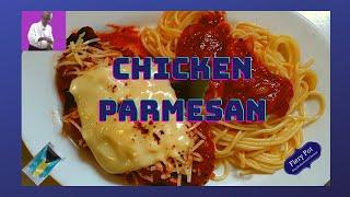 Chicken Parmesan great European dish,cook with a Bahamian flare.very flavorable, tasty and great.