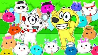 WE FOUND 100+ CATS ON ROBLOX FIND THE CATS!!