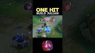  WATCH THIS - BEST BUILD JULIAN 2024(ONE HIT) ~ MLBB #mobilelegends #onehitbuild #julian #shorts