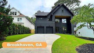 Tour This EXQUISITE Contemporary Home For Sale in Brookhaven GA - 6 Bedrooms | 5 FULL Bathrooms