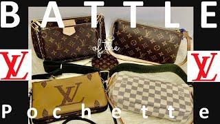 LV:Louis Vuitton Battle of the Pochette // Double ,Multi & Pochette Accessoires WHO WINS?