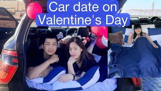 Valentine's Day Vlog ️Romantic Car Date| First Vday for Khiangte Couple️