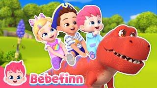  Welcome to The Dino World | EP127 | Bebefinn Nursery Rhymes and Kids Songs