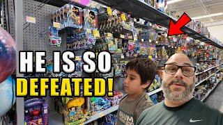 HE IS SO DEFEATED!!!! Toy Hunting and Lil' Poppin Understands The Hunt!