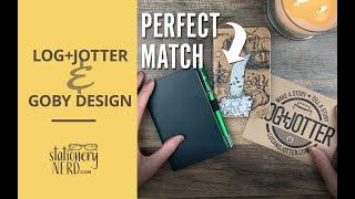 A perfect match! • Log+Jotter Subscription & Goby Design Notebook Cover