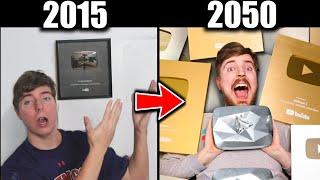 MrBeast PlayButtons Evolution ! (2012-2100)