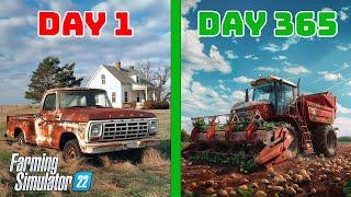 YEAR 1 OF FEEDING THE NEXT GEN RP! | Farming Simulator 22