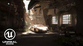 Abandoned Lamborghini Countach | Unreal Engine 5 Cinematic