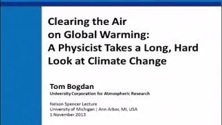 Clearing the Air: A Look at Climate, Dr. Thomas Bogdan, UCAR Director