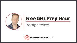 Free GRE Prep Hour: Picking Numbers and Eliminating Answer Choices