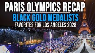 Black Gold Medalists of Paris:  LA 2028 Summer Olympics Favorites