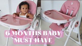 THE PERFECT LUXURY BABY HIGH CHAIR ON AMAZON| BABY FOOD CHAIR, The only high chair you need