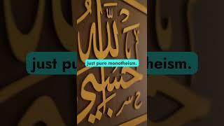 Trinity vs. Tawheed Explained in 60 sec #theologyunveiled
