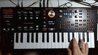 Playing with Hydrasynth Explorer Synthesizer