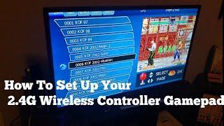 How To Set Up Your 2.4G Wireless Controller Gamepad (M8)