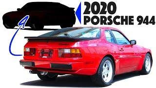 1984 Porsche 944 Re-design - What would it look like if made TODAY?