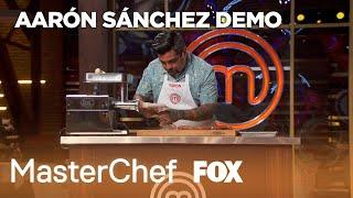 Cooking Demo: Chorizo Sausage (Extended) | Season 10 Ep. 19 | MASTERCHEF