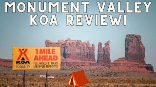 Monument Valley KOA Review - Camp Among the Monuments!