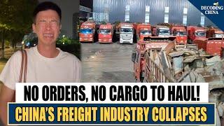 The manufacturing industry is frozen, China’s freight industry is collapsing en masse