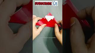 Origami Santa Claus || Christmas Santa Claus #shorts #art#youtubeshorts#viral#origami  #creativeart