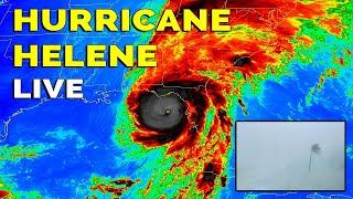  LIVE - Hurricane Helene Storm Chaser on Gulf Coast