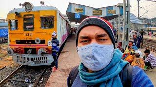 India's Fastest Local Train Journey Barddhaman Howrah Chord Line Super Local Vlog.