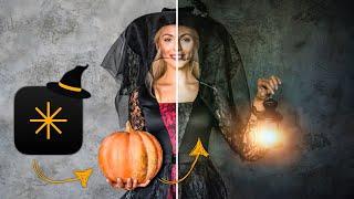 Halloween Portrait Editing: Spooky Luminar NEO Editing!