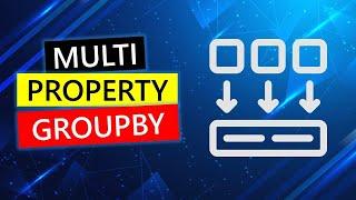 GroupBy multiple properties in LINQ C#