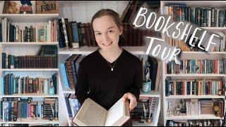 Aesthetic Bookshelves Tour (with antique, beautiful books )