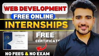 𝐖𝐄𝐁 𝐃𝐄𝐕𝐄𝐋𝐎𝐏𝐌𝐄𝐍𝐓  Work From Home Internships | Online Internship for Students in November 2024