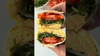 High-protein Breakfast Burrito #highprotein #healthyrecipes #breakfastideas