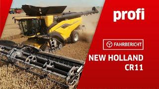 775 PS und 15-m-Schneidwerk: New Holland CR11 | profi #Fahrbericht