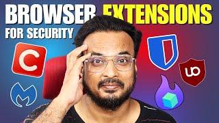 ️5 Best FREE Browser EXTENSIONS for SECURITY