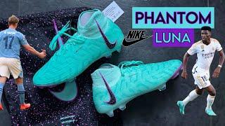 Nike Phantom Luna Peak Ready Pack | Kevin De Bruyne & Aurelien Tchouameni Boot unboxing + on Feet 🩵