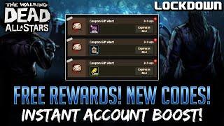 Free Rewards in TWD Allstars! New Codes! The Walking Dead: All-Stars / All Stars News