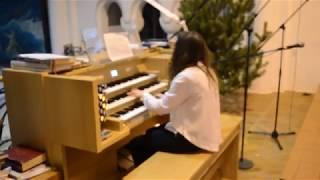 J.S. Bach - Herzlich tut mich verlangen. BWV 727. Исполняет Мария Павлович, 14 лет